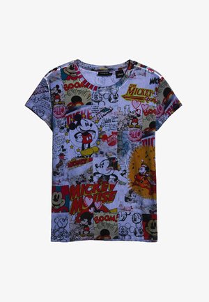 Desigual, Majica kratkih rukava s printom - black