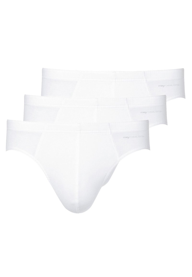 Herren Unterhosen | mey UNTERHOSE 3ER PACK CASUAL Slip weiß - HB97844 Herren Unterhosen | mey UNTERHOSE 3ER PACK CASUAL Slip weiß - HB97844