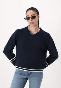 Abercrombie & Fitch LADY  - Pullover - navy blazer
