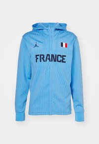 FRANCE JACKET - Landslagströjor - celestine blue/white