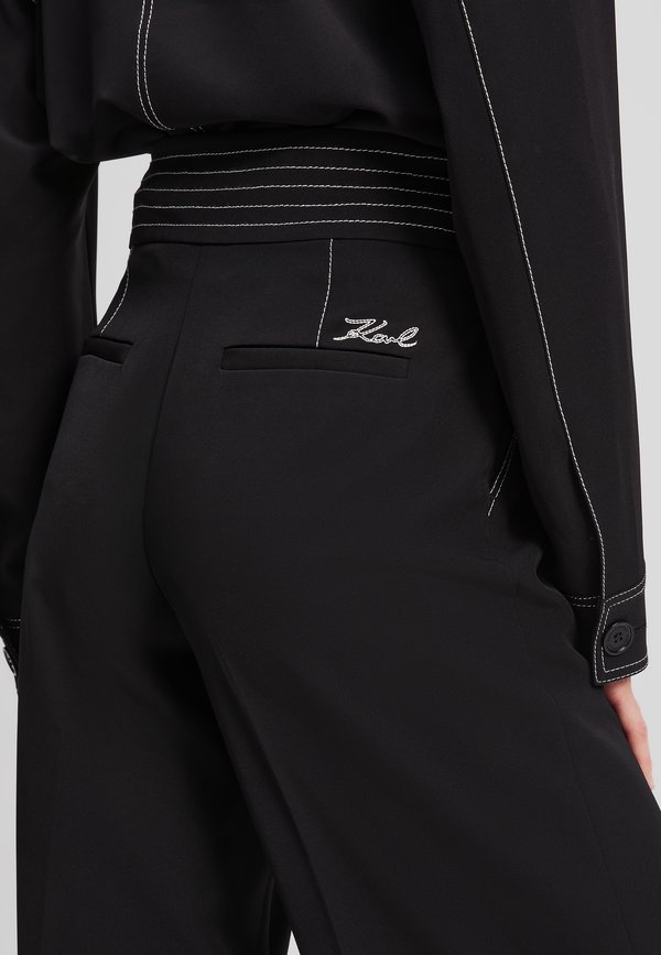 CONTRAST PANTS - Trousers3