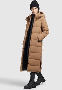 khujo EMORIA MATT - Winter coat - hellbraun
