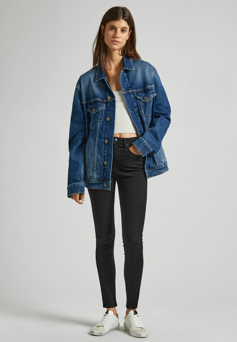 Pepe Jeans Jeans Skinny Fit zwart denim/blackdenim