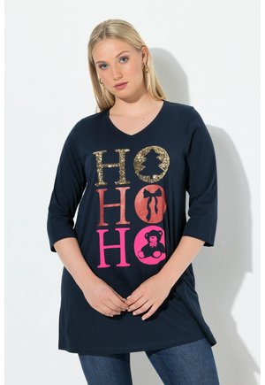 HO HO HO  V-AUSSCHNITT - T-shirt à manches longues - marine