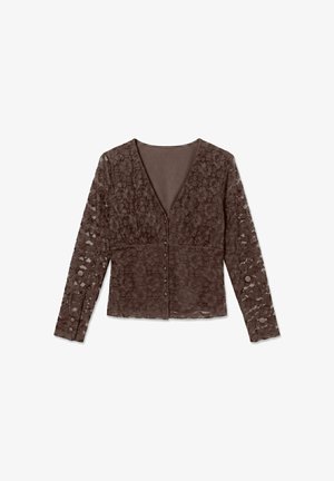 Vero Moda, TOP VMDEA TOP - Bluse - chocolate brown