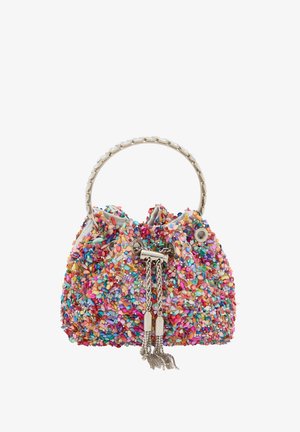 myMo BUCKET - Taška s příčným popruhem - silver multicolor