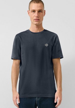 QS, T-SHIRT - T-Shirt basic - navy