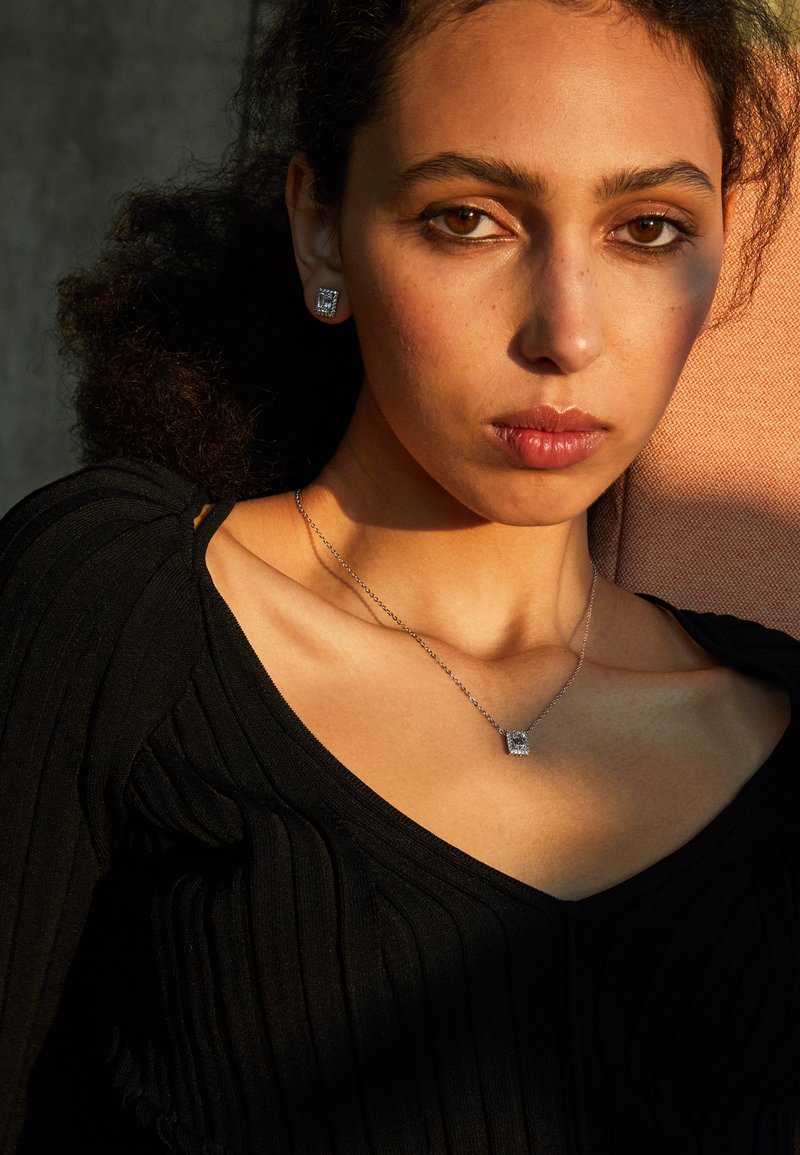 Swarovski SET - Pendientes - white/blanco Zalando.es