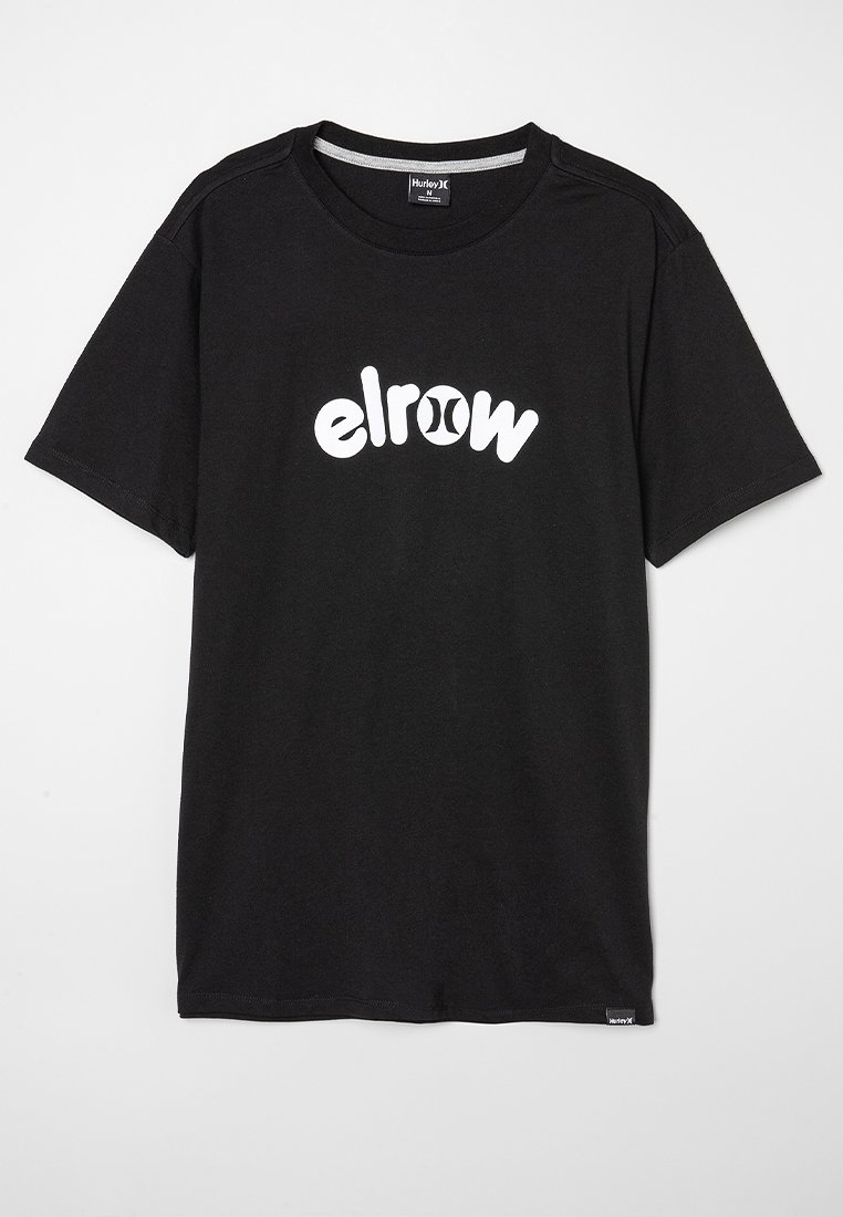 hurley T-shirt print zwart hurley T-shirt print zwart