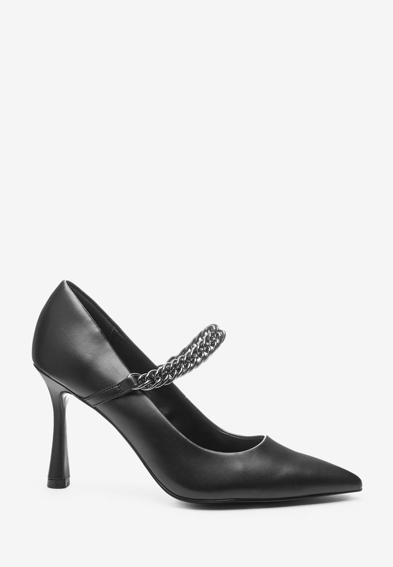 Next CHAIN POINTED COURT High heels black Zalando.de