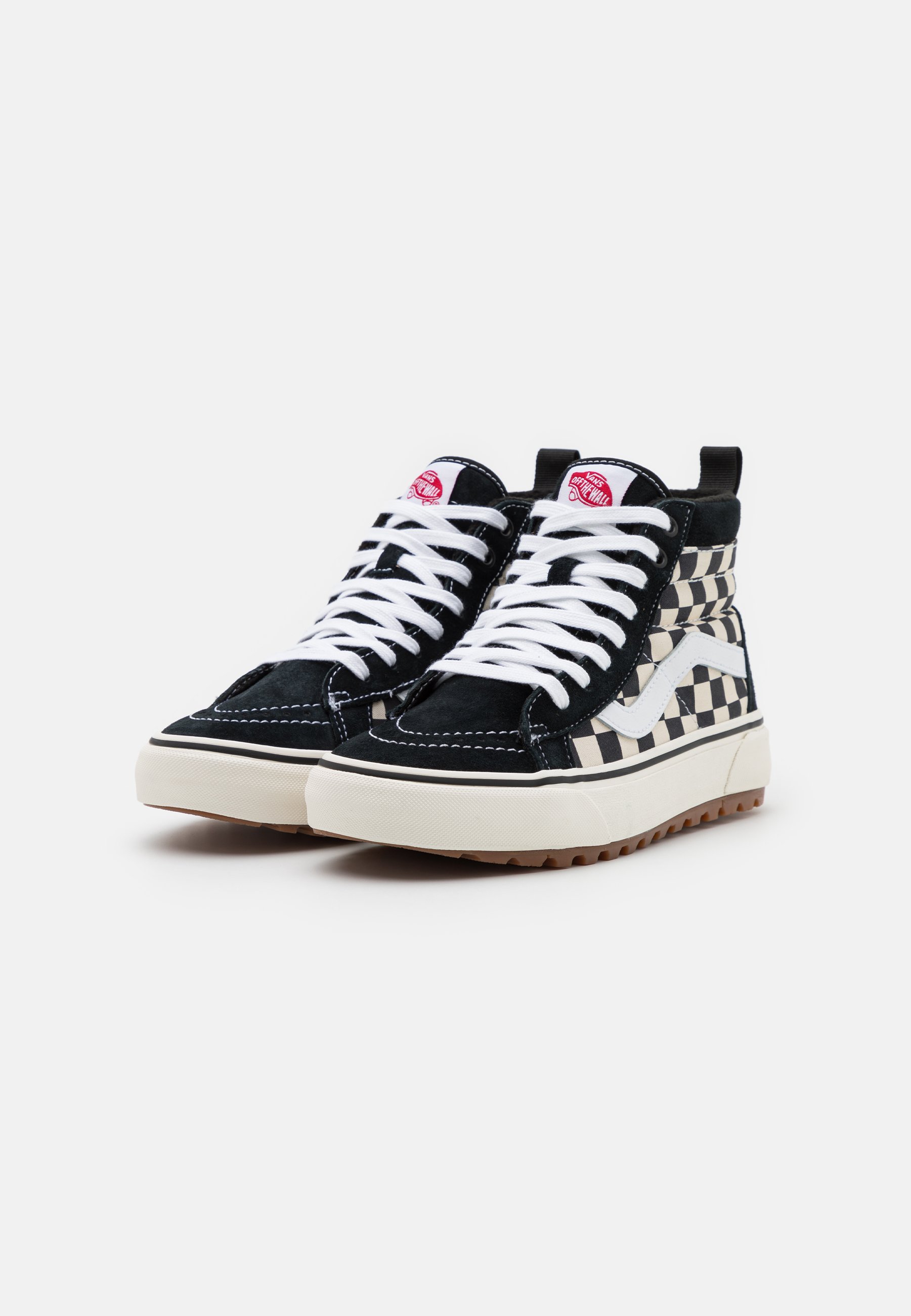 Vans SK8 HI MTE 1 UNISEX - Sneakers hoog - black/white/zwart - Zalando.be