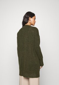 Selected Femme SLFLULU NEW LONG CARDIGAN - Kardigán - kalamata