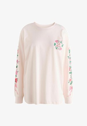 Cath Kidston, LONG SLEEVE T-SHIRT - Langærmet T-shirt - pale pink rose print