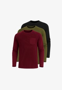 Unausgewählt, black/olive/burgundy