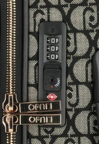 LIU JO 4 ROLLEN - Luggage - jacquard nero