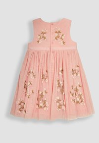 JoJo Maman Bébé FLOWER EMBROIDERED REGULAR FIT - Koktélruha / Partiruha - pink