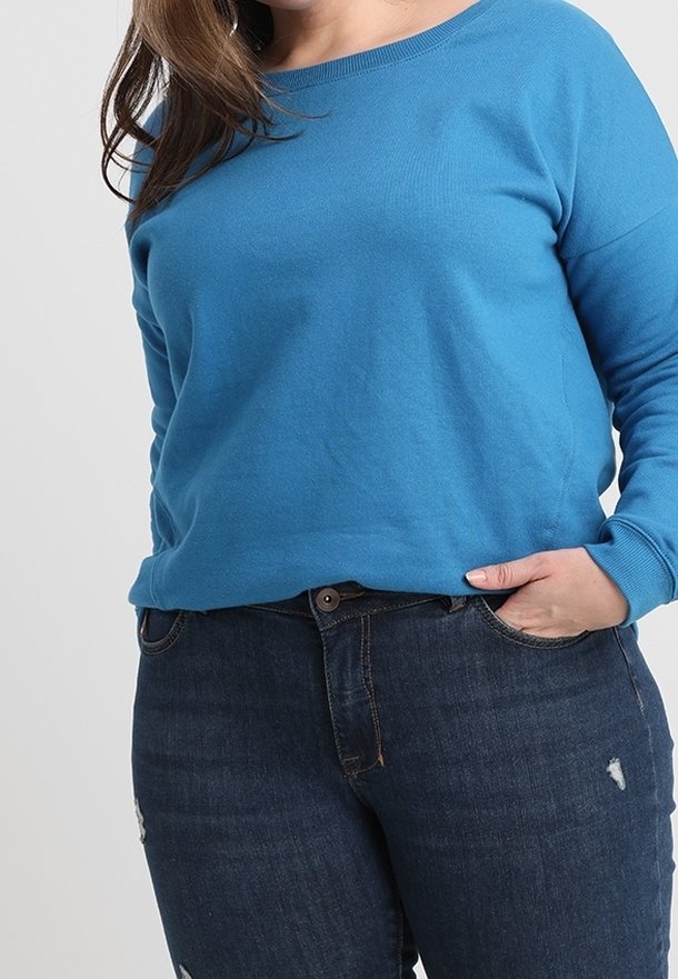 New Look Curves Collegepaita - teal