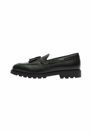 RAFFAELLO GRAIN - Brodarice - black grain calf