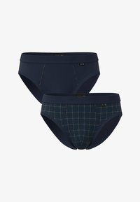 Selezionato, blu quadri blu navy