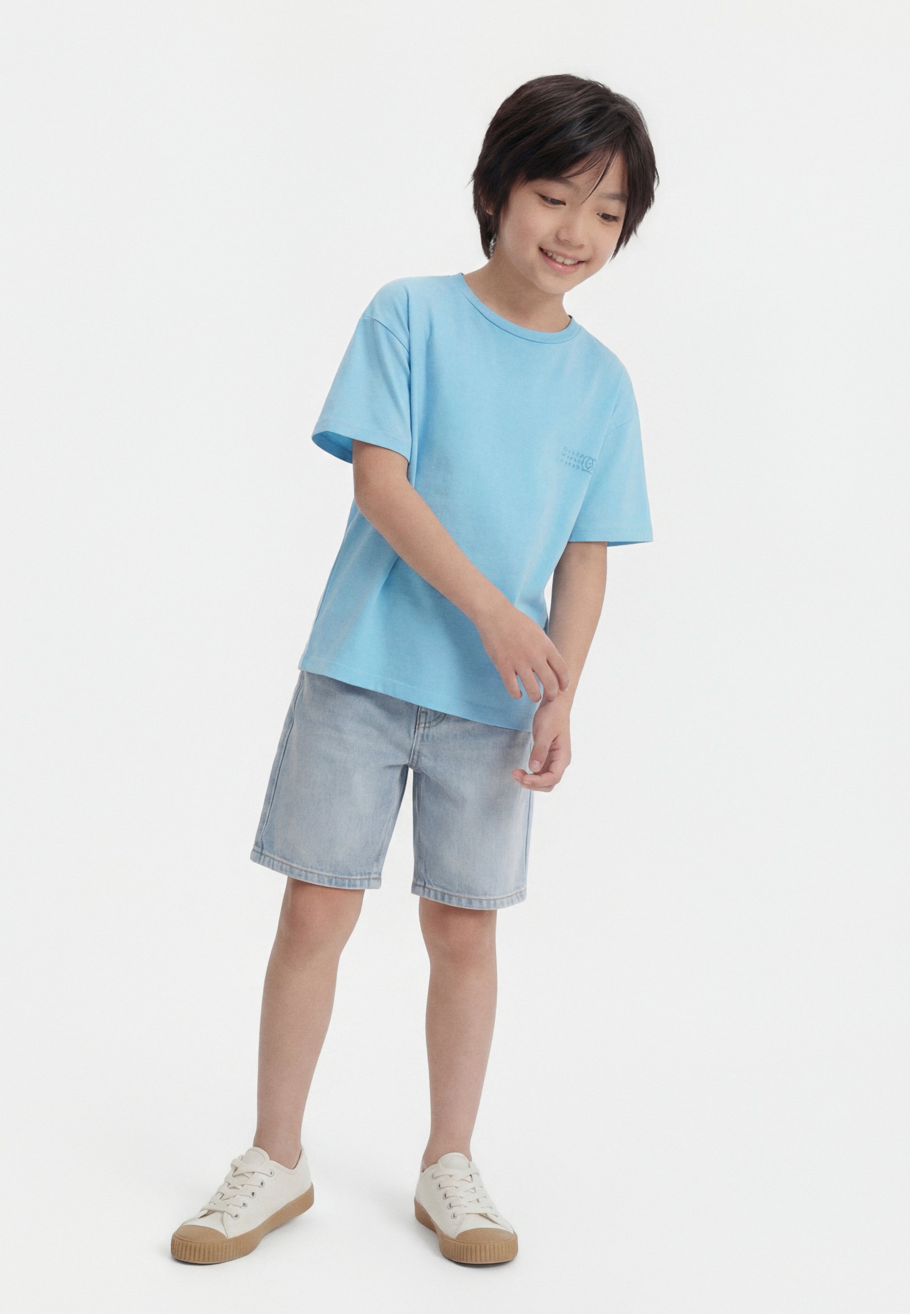 MM6 Maison Margiela UNISEX - Print T-shirt - topaz blue/blue