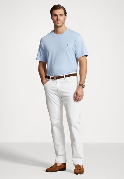 Polo Ralph Lauren Big & Tall SOFT COTTON CREWNECK T-SHIRT - Basic póló - office blue