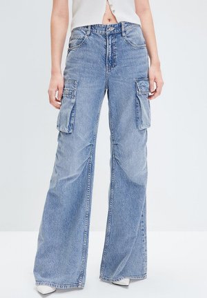 Jean flare - medium blue