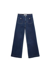 MINIMALIST WITH POCKETS  - Jean flare - dark blue