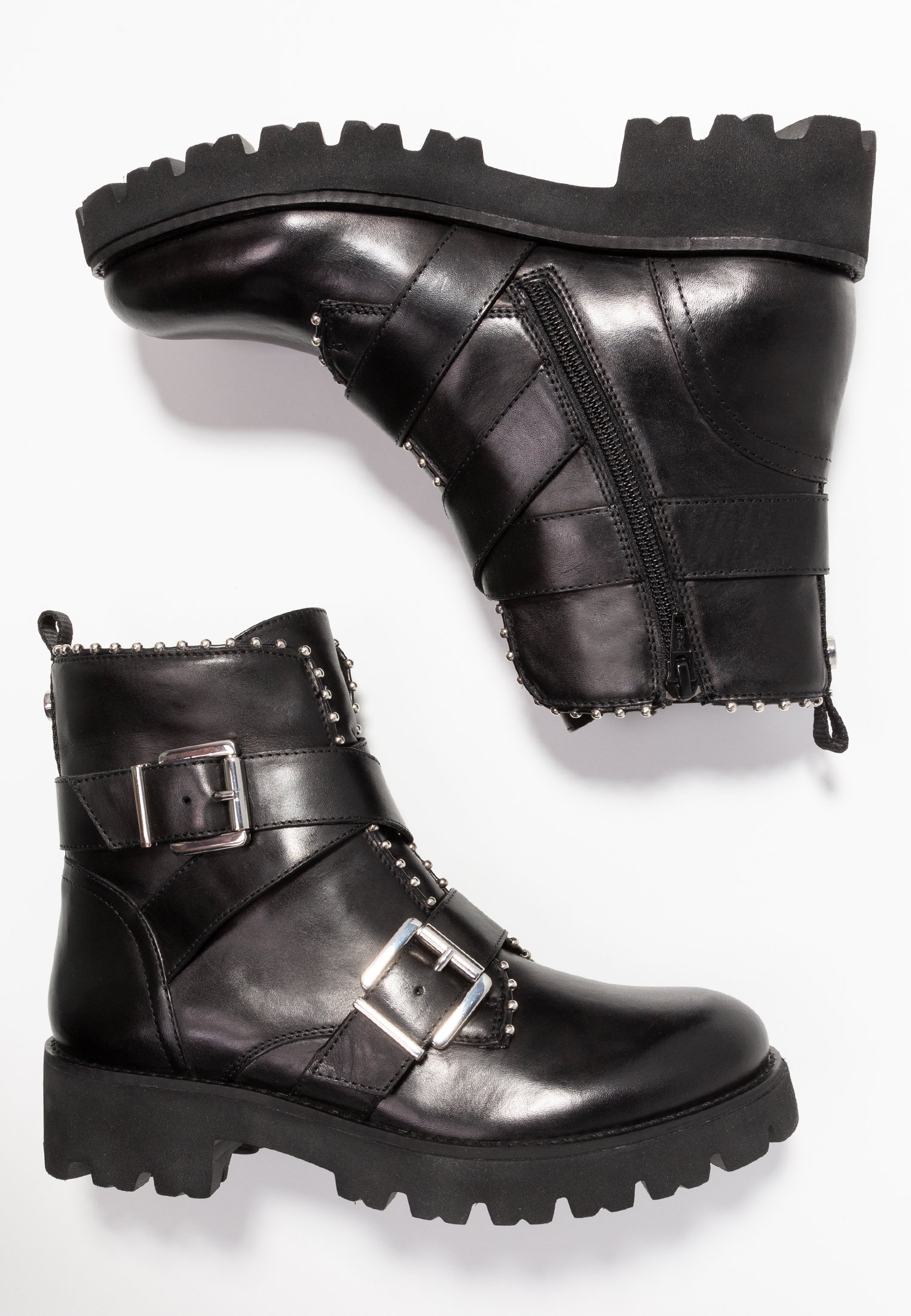Steve Madden HOOFY - Cowboy/biker ankle 