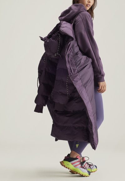 adidas by Stella McCartney LONG - Téli kabát - mineral red