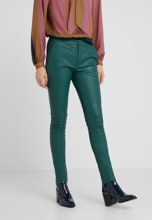 Pantalón de cuero - green