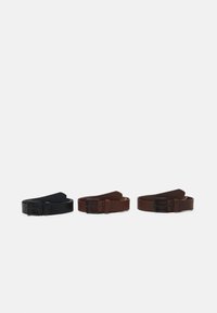3 PACK UNISEX - Gürtel - black
