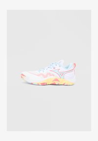 Sélectionné, white/calypso coral/pale banana