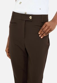 LIU JO HIGH-RISE - Pantaloni - brown