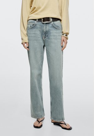 Massimo Dutti Straight leg jeans - blue denim