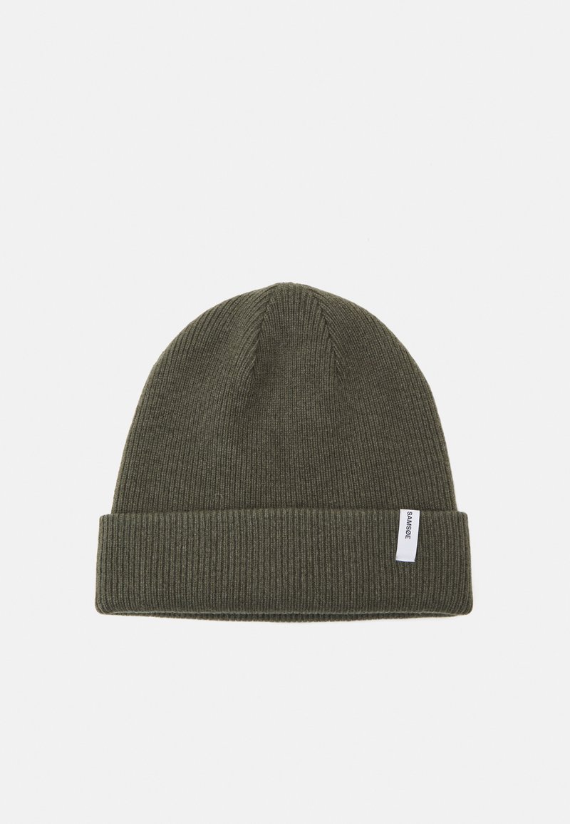 Samsøe Samsøe THE BEANIE UNISEX - Megzta kepurė - forest night