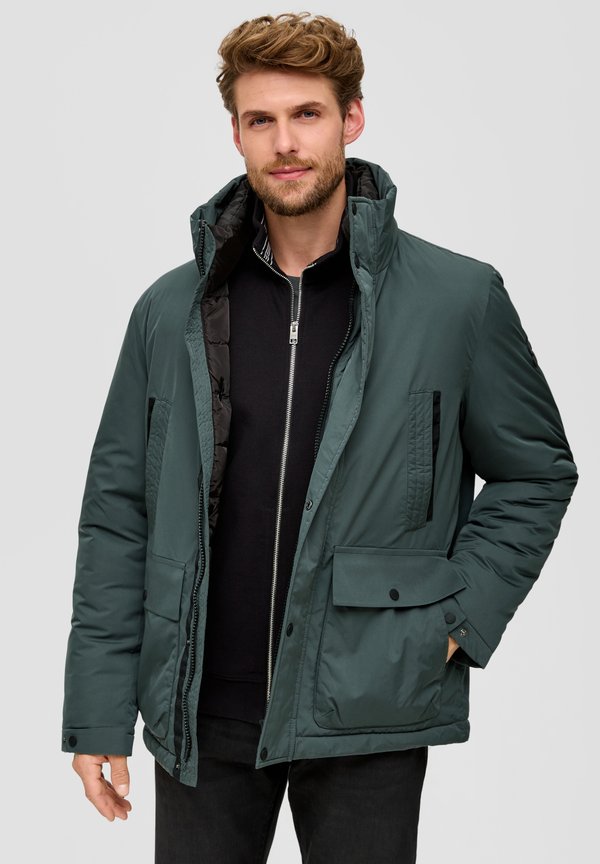 Winterjacke - olivgrün