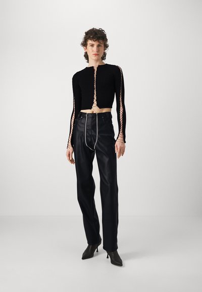 MIISTA HERA - Μπλούζα με μακριά μανίκια - black