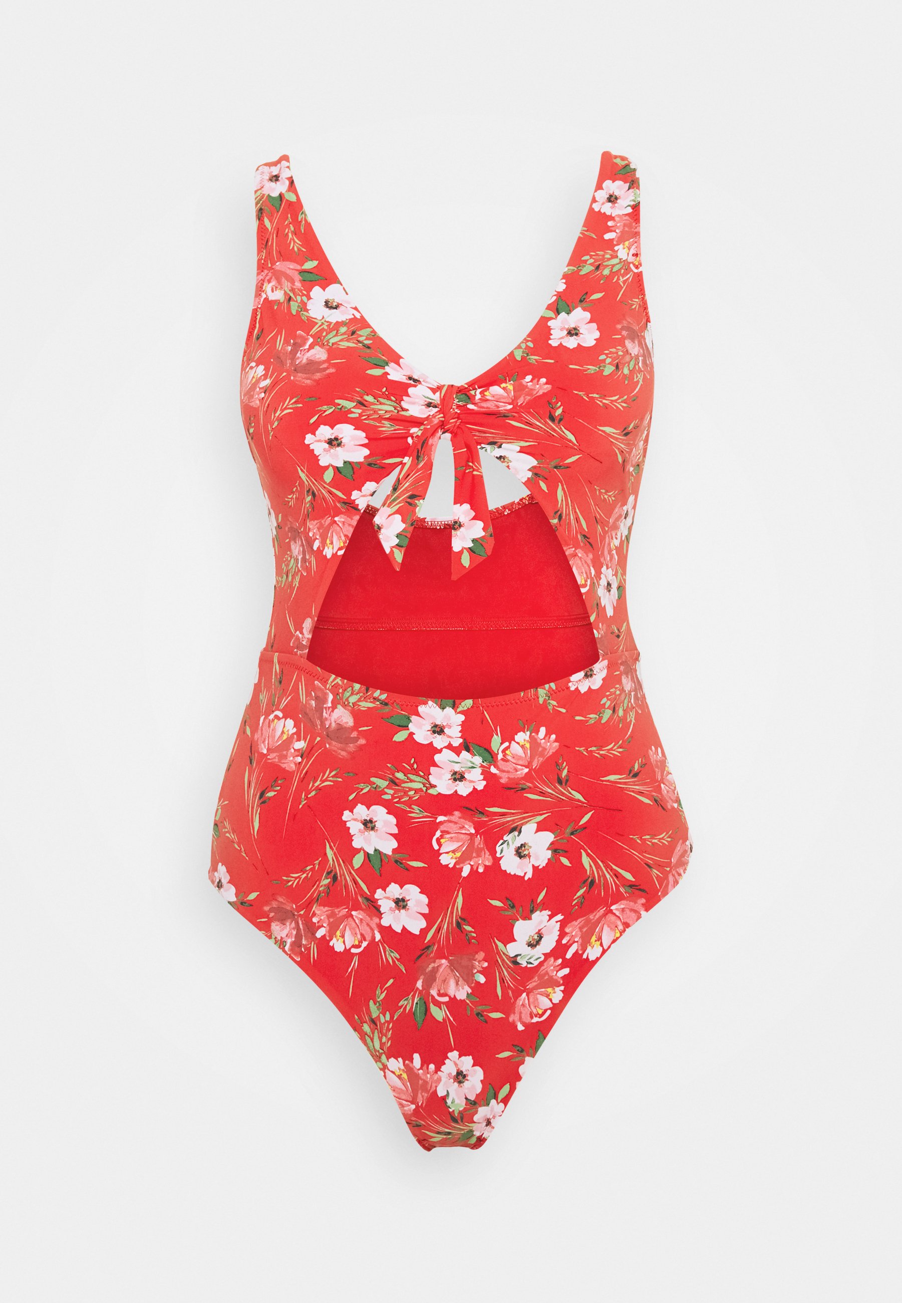 maillot de bain rouge etam