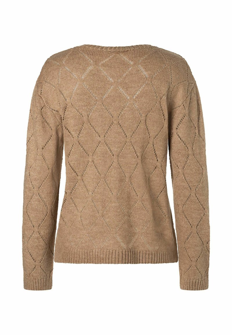More More Strickpullover camel Zalando