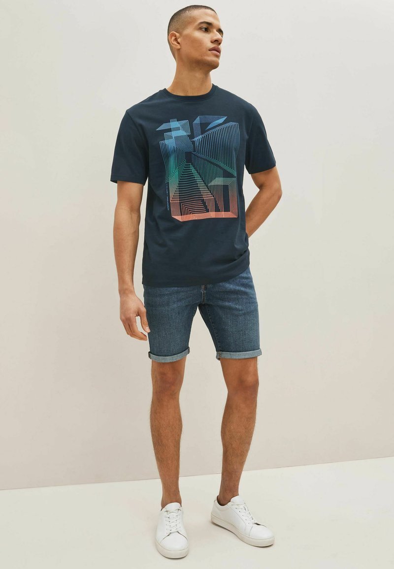 Next REGULAR FIT Tshirts print navy blue/blå Zalando.dk