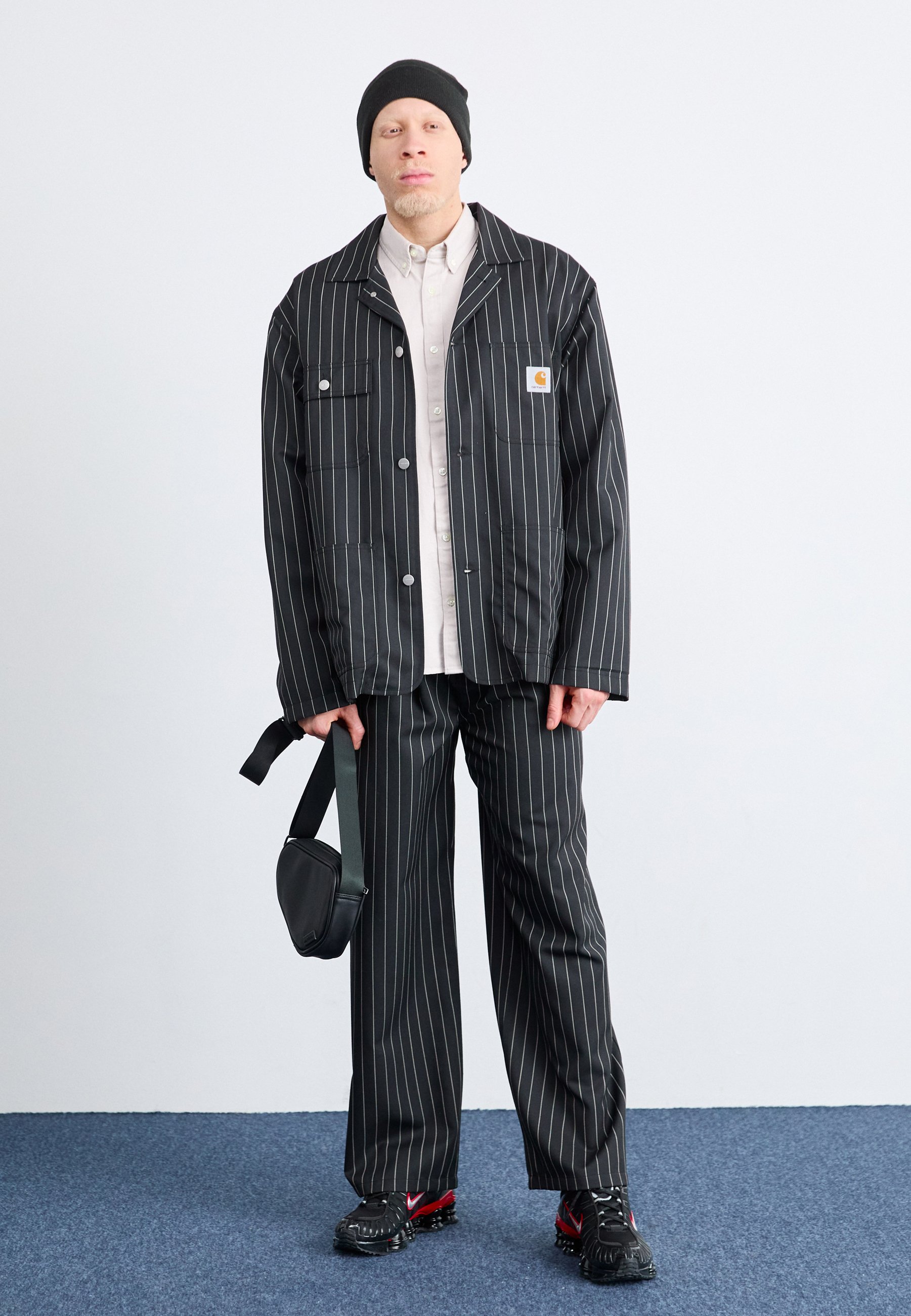 Carhartt WIP SEATON - Summer jacket - black - Zalando