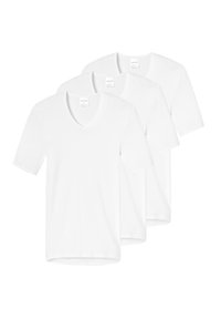 Schiesser KURZARM 3ER PACK ORIGINAL CLASSICS FEIN - Undershirt - weiß