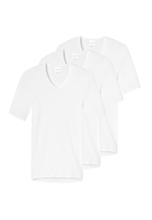 Schiesser KURZARM 3ER PACK ORIGINAL CLASSICS FEIN - Undertröja - weiß