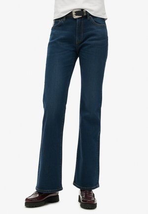 Superdry & Co MID RISE - Bootcut jeans - van dyke mid used