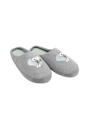 THE PEANUTS UND SNOOPY -HERZ - Slippers - grau