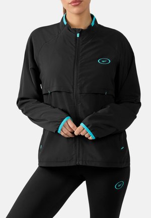 Reebok, ATH SPEED LIGHTWEIGHT WINDBREAKER-BLACK. - Light jacket - black