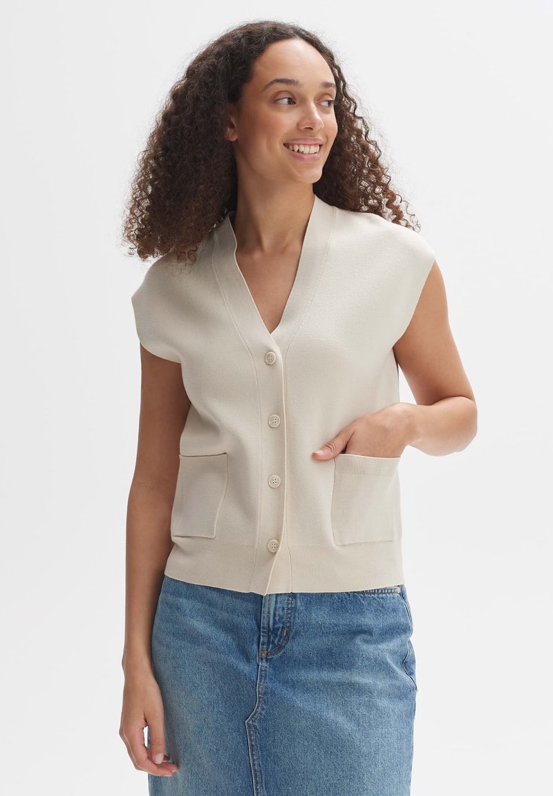 Gilet Sans Manches Homme Sans Manches - Col V Boutonnable Poches Avant Gilet Tricoté
