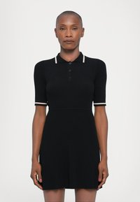 MOSCHINO JEANS - DRESS - Robe pull - black Image miniature 1