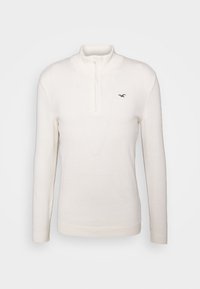 QUARTER ZIP - Camisola - cream