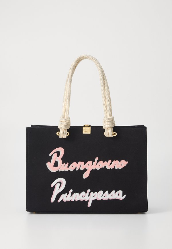 MEDIUM TOTE BUONGIORNO PRINCIPESSA - Handbag - ultra dark
